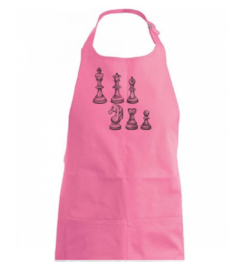 Šachové figúrky kreslené Šachové figúrky kreslené