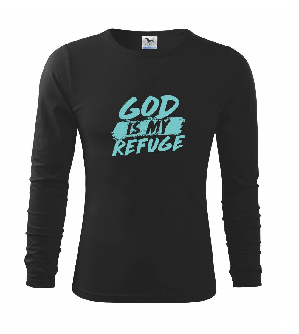 GOD IS MY REFUGE - Tričko detské Long Sleeve