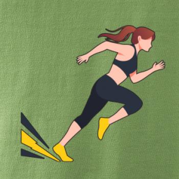 Behanie - žena štartuje