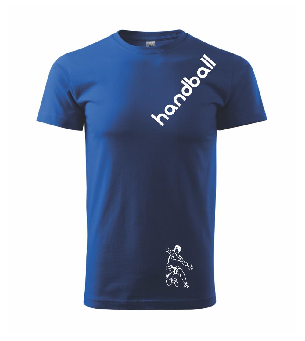 Handball nápis šikmo Handball nápis šikmo