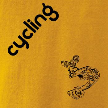 Cycling nápis šikmo
