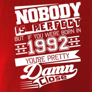 Nobody is perfect - 1992