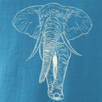 Slon vo farbe slonovej kosti