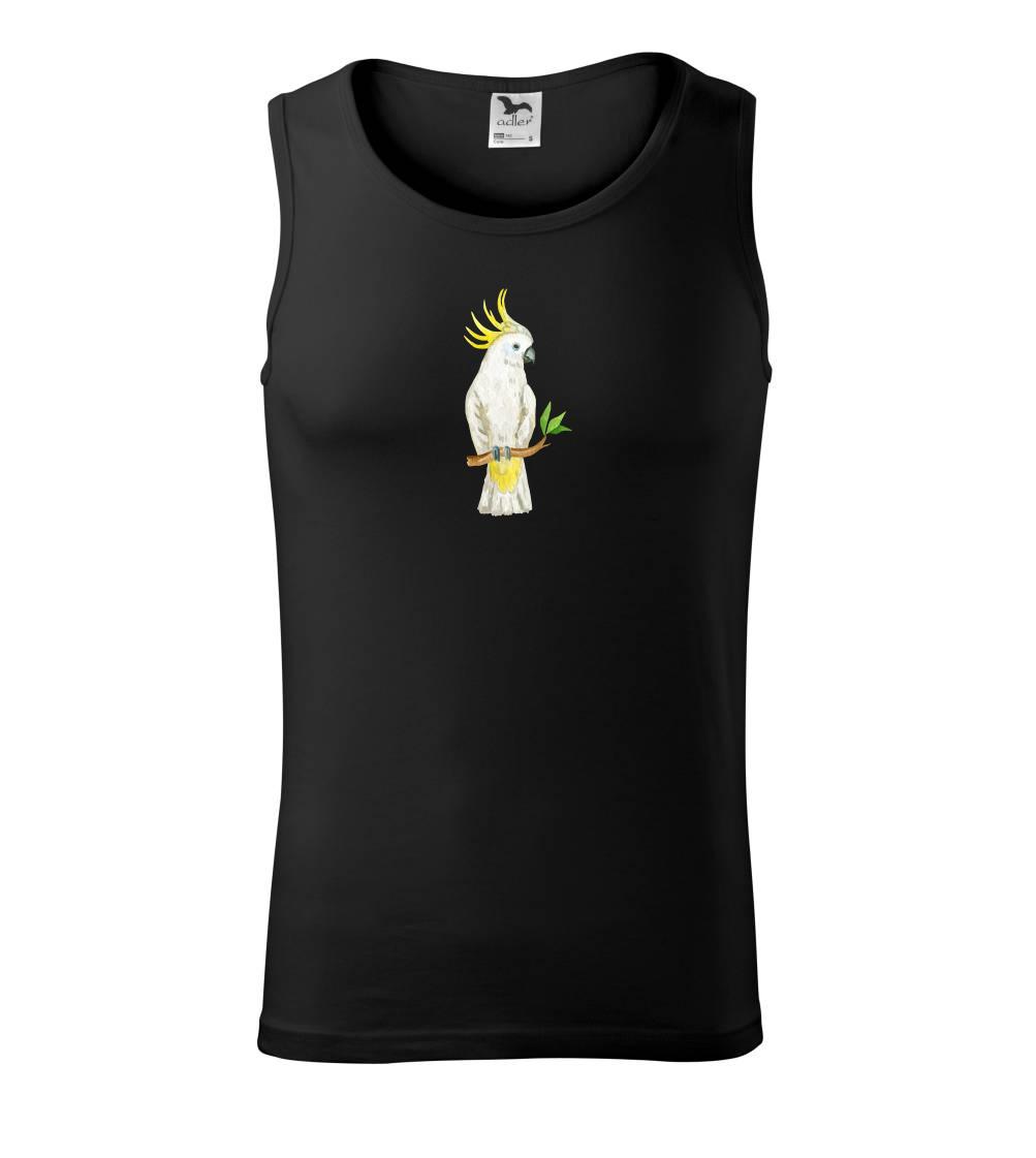 Papagáj Kakadu kreslený Papagáj Kakadu kreslený