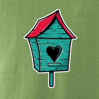 Farebná búdka pre vtáky