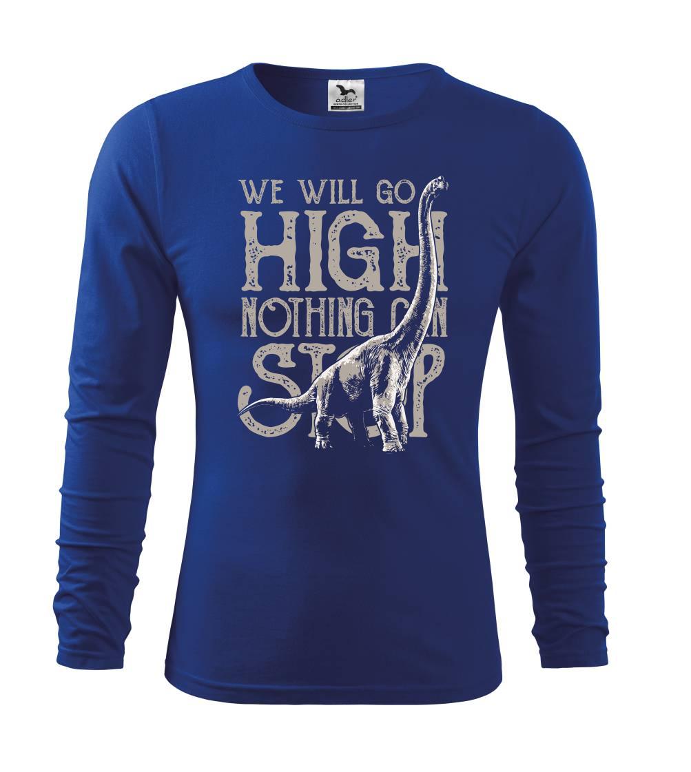 Tričká so zvieratami - Brachio high - Tričko detské Long Sleeve