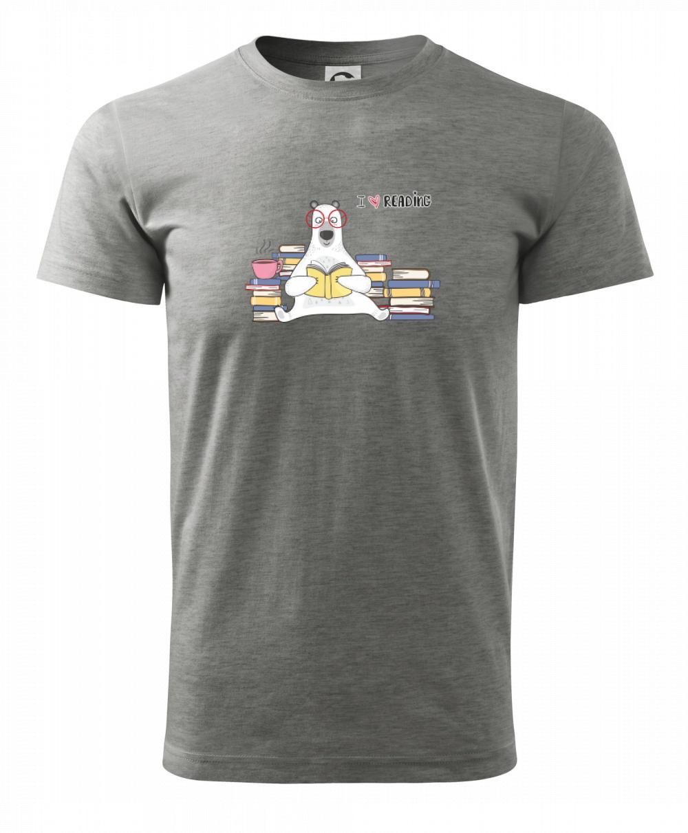 I love reading medveď I love reading medveď