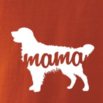 Zlatý retriever mama obrys