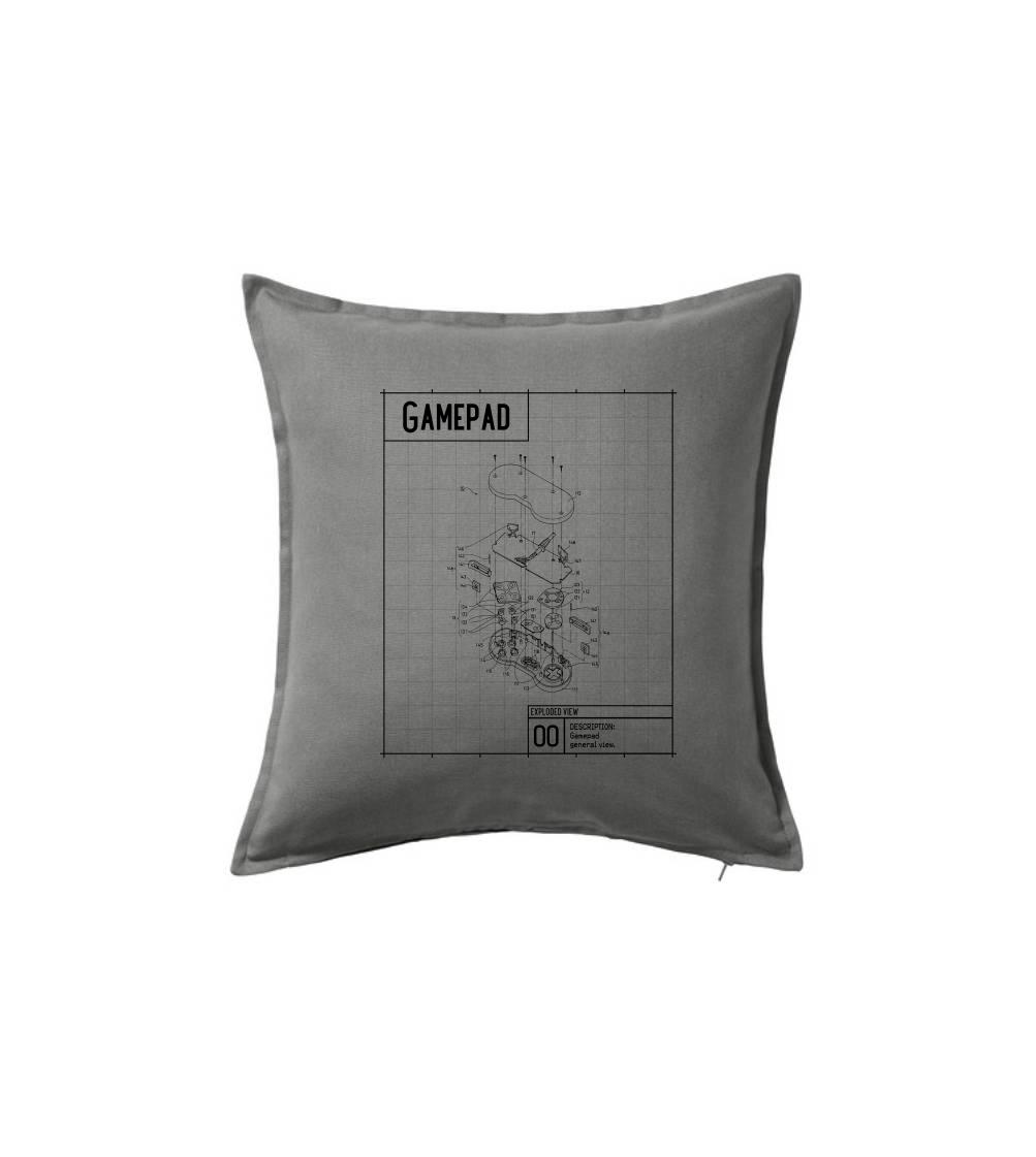 Nákres Gamepad rozobratý