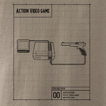 Nákres videohra se zbraní