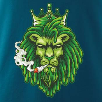 Zhulený lev zelený