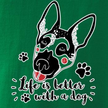 German shepherd - life is a better with dog German shepherd - life is a better with dog