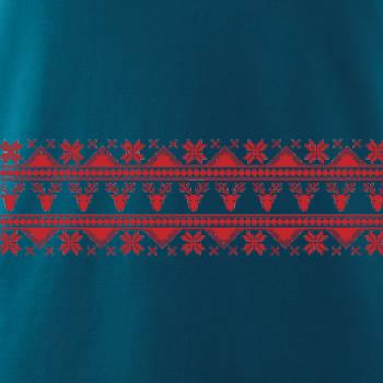 Vianočný vzor - jeleň a vločka Vianočný vzor - jeleň a vločka