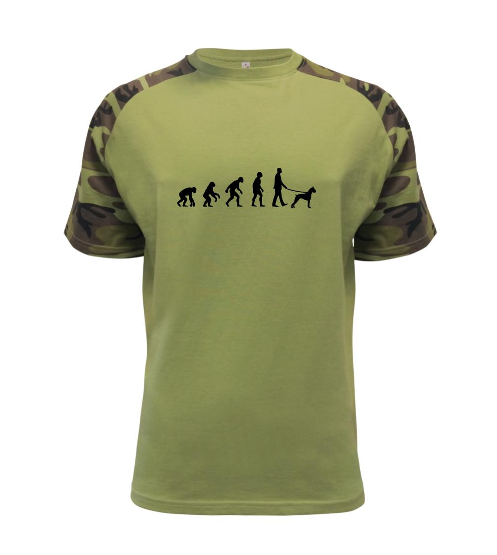 Ostatné psie plemená - Evolúcia pes boxer (muž-žena) - Raglan Military