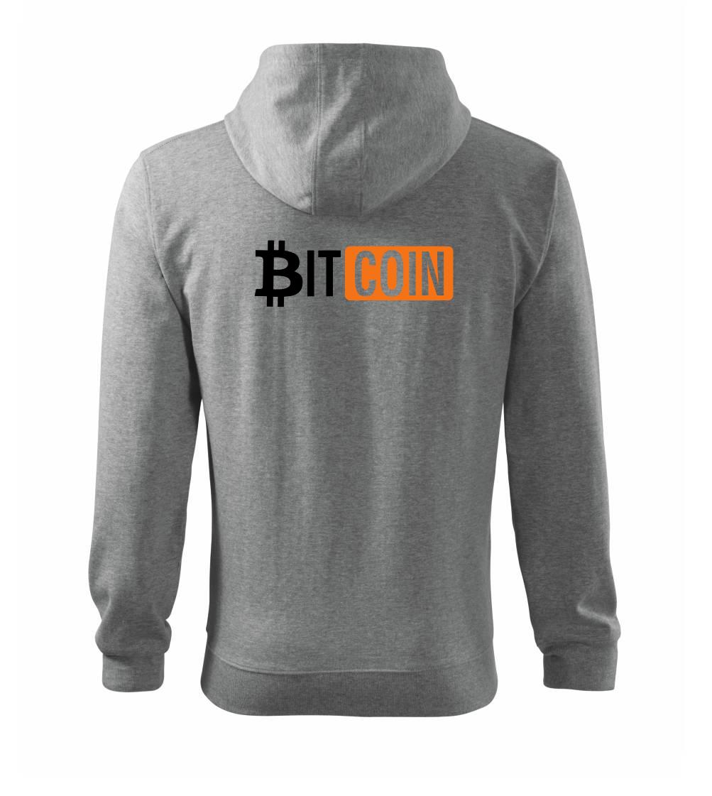 Bitcoin nápis Bitcoin nápis