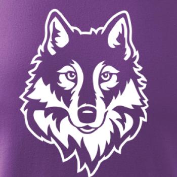 Hlava vlka čiernobiela (Hana-creative)