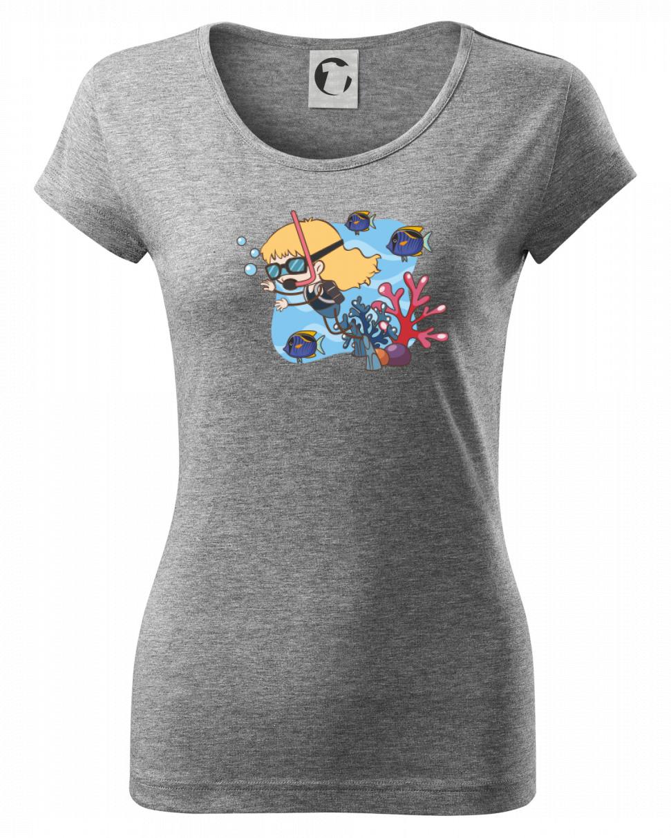 Potápač dievča Potápač dievča