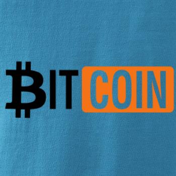 Bitcoin nápis Bitcoin nápis