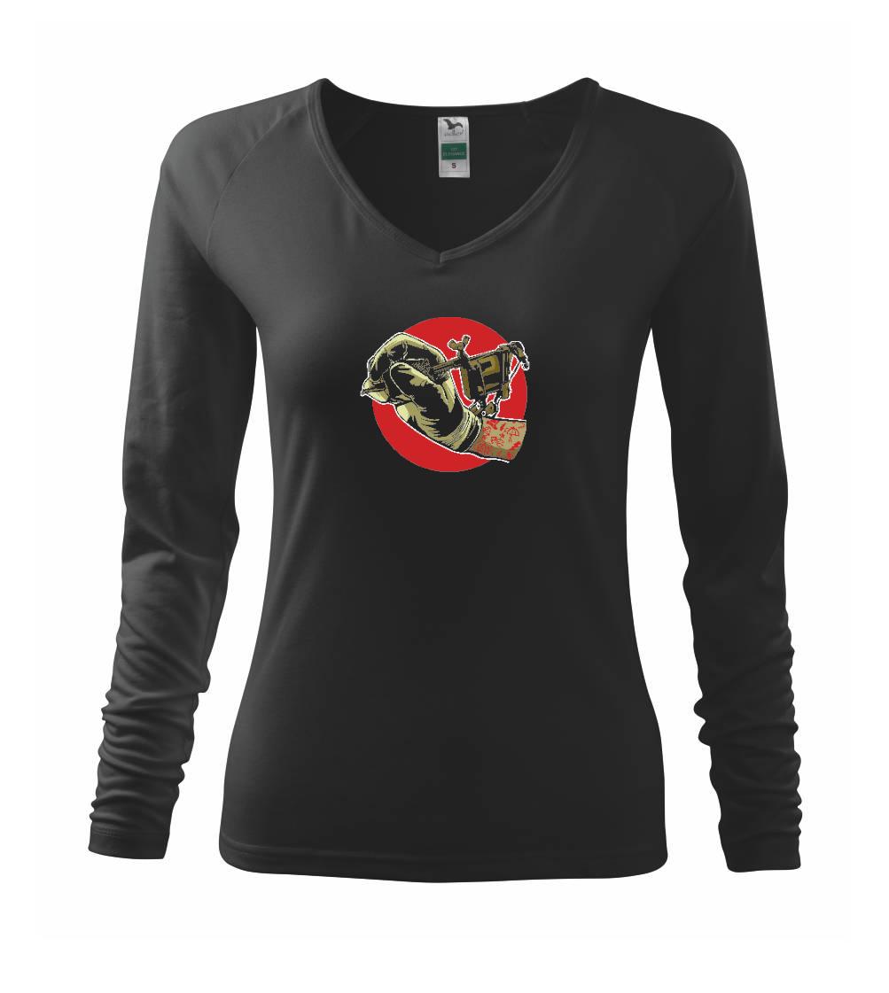 Grafické tričká - Tattoo Machine - Tričko dámske Elegance