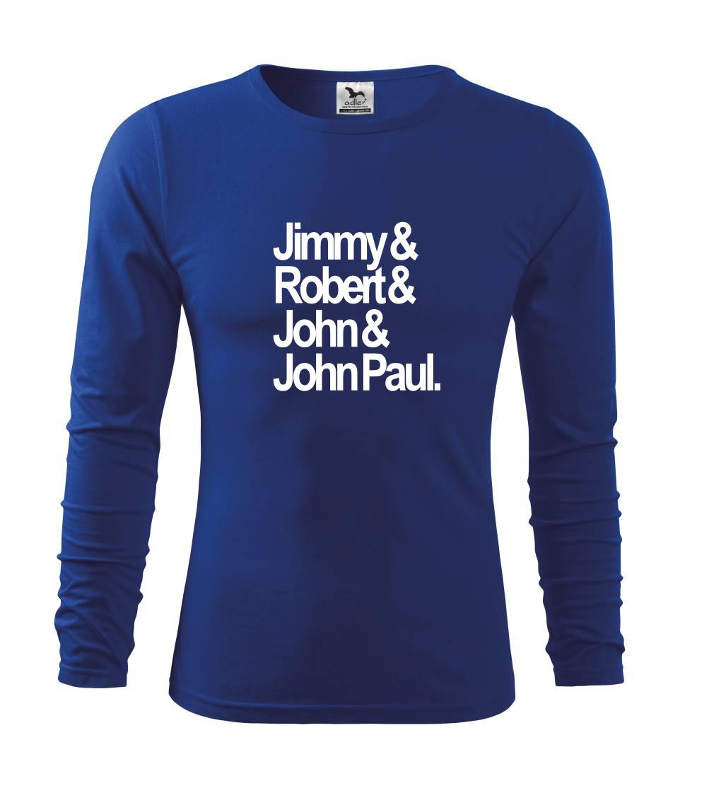 Jimmy Robert John John Paul - Tričko detské Long Sleeve