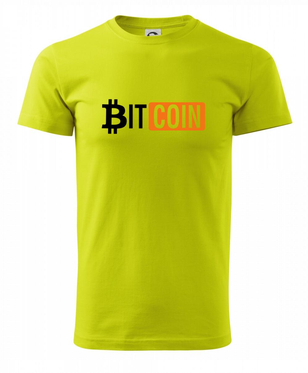 Bitcoin nápis Bitcoin nápis