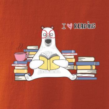 I love reading medveď