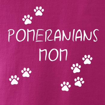 Pomerian mom (Nemecký trpasličí špic)  (Reflexné labky)