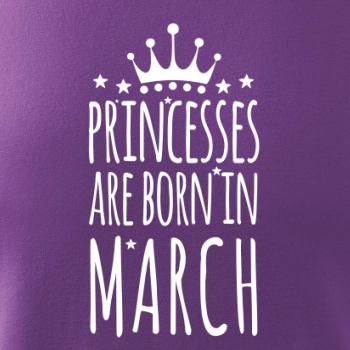 Princesses are born in March