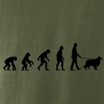 Evolúcia pes Šeltia (muž-žena)