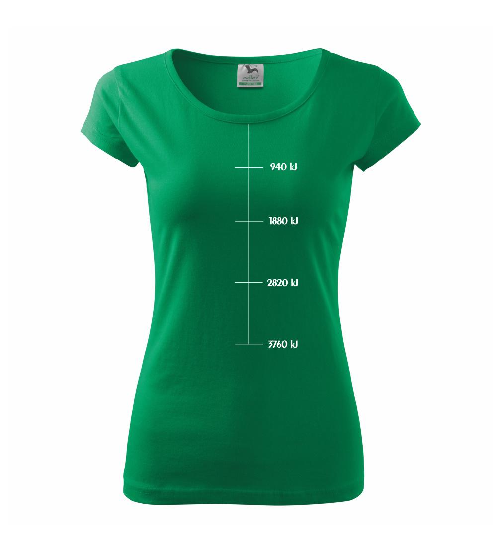 Posilňovani - Sweat meter-Kj - Dámske tričko Pure