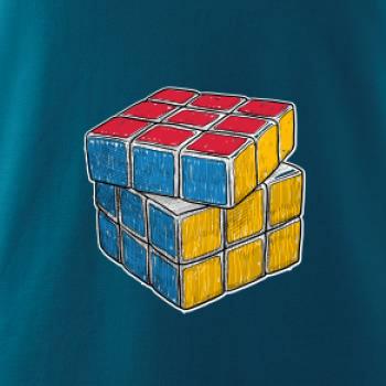 Rubikova kocka kreslená Rubikova kocka kreslená