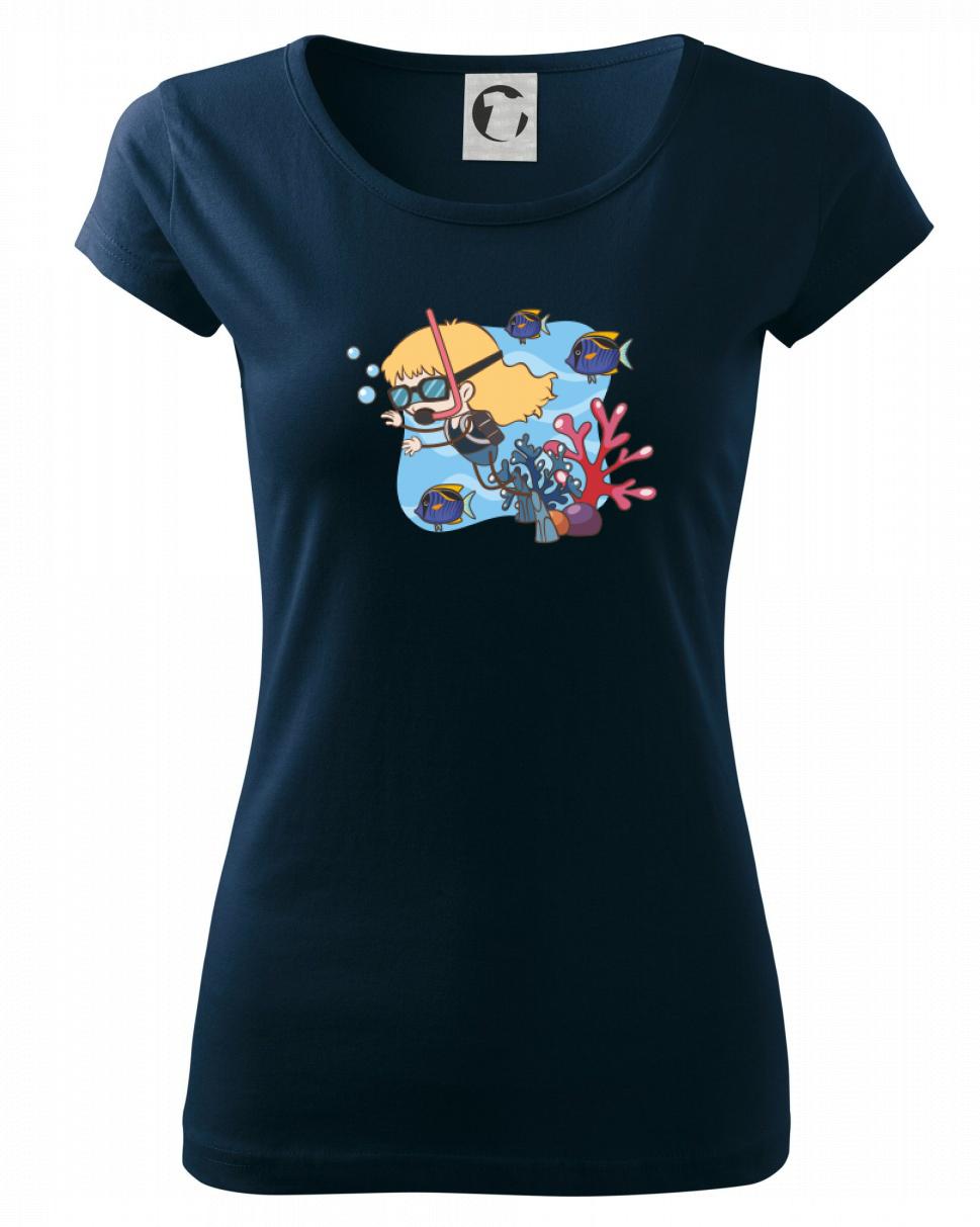 Potápač dievča Potápač dievča