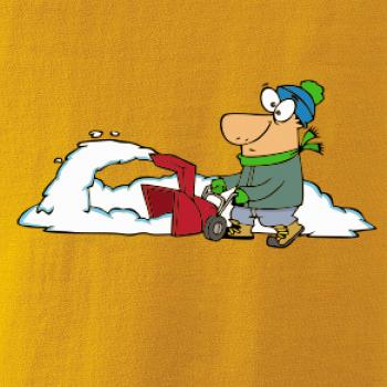 Frézování sněhu kreslené