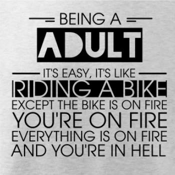 Being a adult - bike