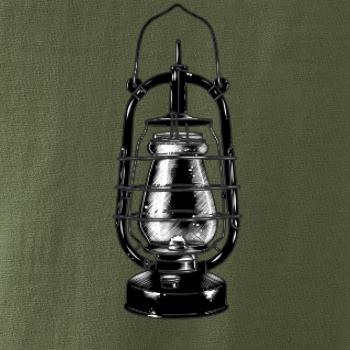 Stará petrolejová lampa