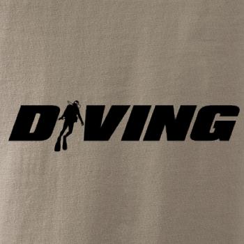 Diving nápis potápač
