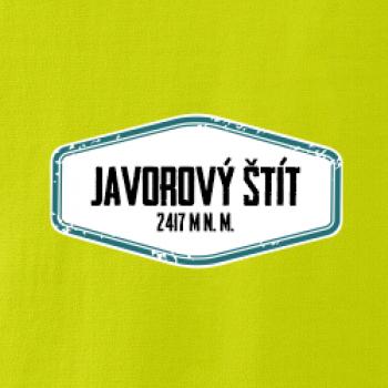 Hora Javorový štít