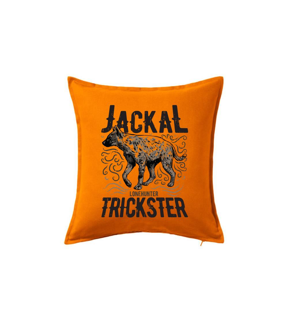 Tričká so zvieratami - Hyena jackal  trickster - Vankúš 50x50