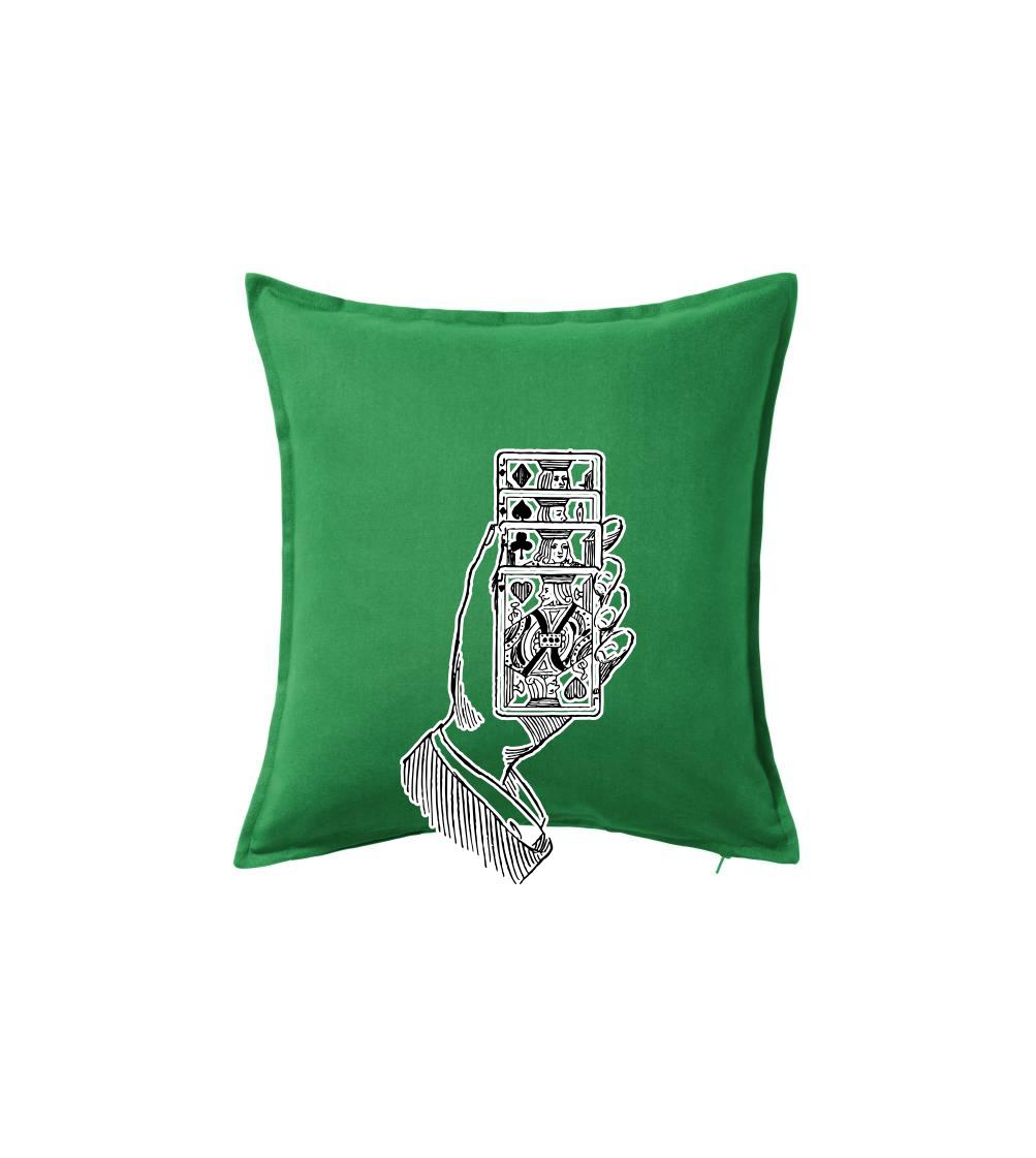 Poker ruka s kartami Poker ruka s kartami