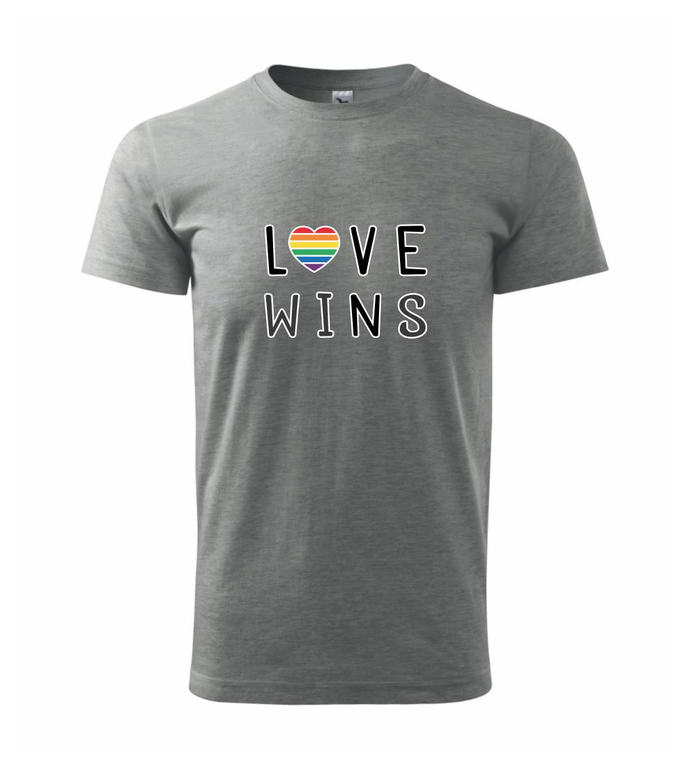 Love wins nápis Love wins nápis