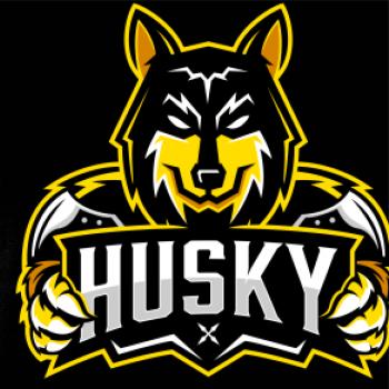 Husky - maskot Husky - maskot