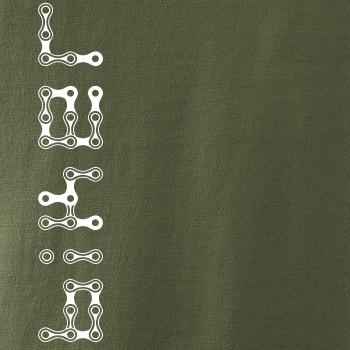 Biker nápis na výšku reťaz Biker nápis na výšku reťaz