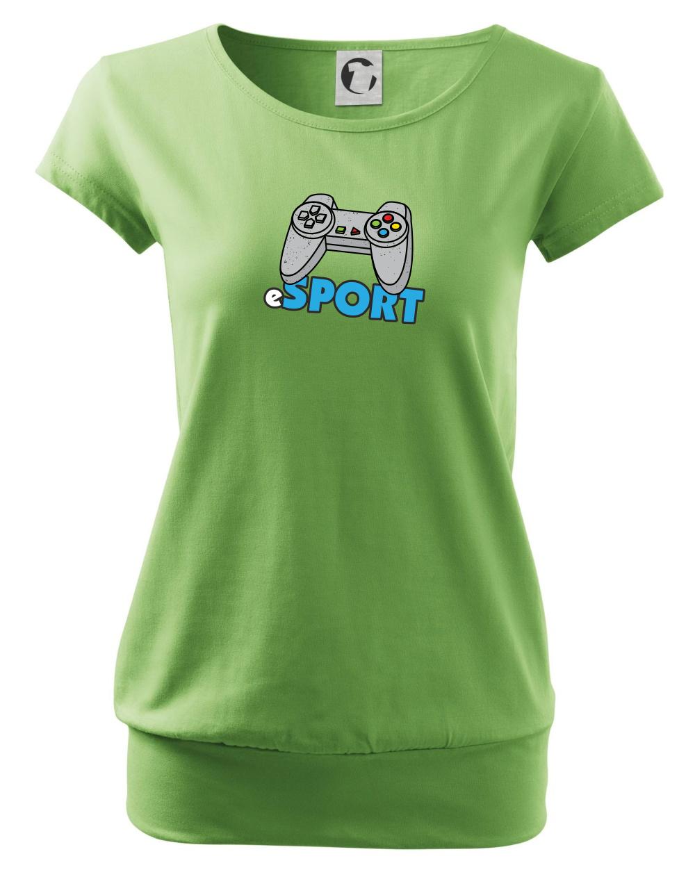 Tričká pre ajťákov - eSport - Voľné tričko city