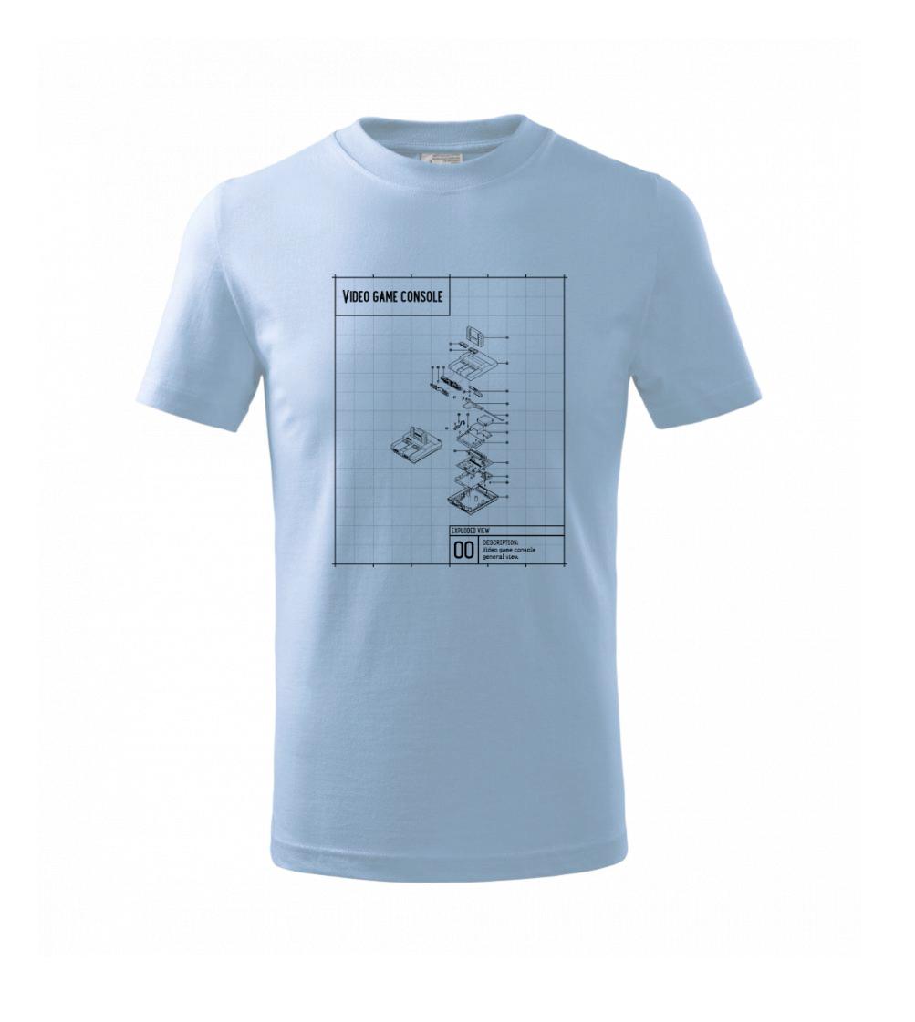 Nákres TV videohra na kazety