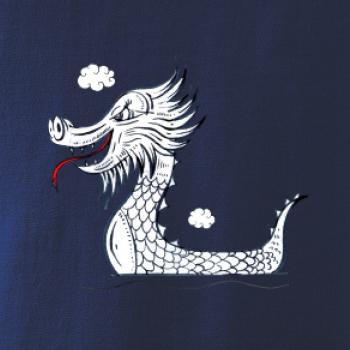 Dračia loď olejomaľba