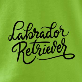Labrador - nápis okrasný