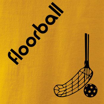 Floorball nápis šikmo Floorball nápis šikmo