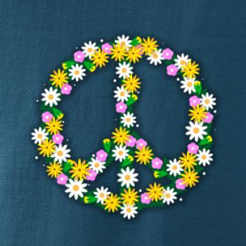 Peace symbol margaréty