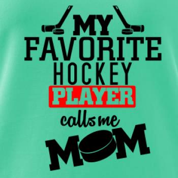 My favorite hockey player calls me DAD / MOM