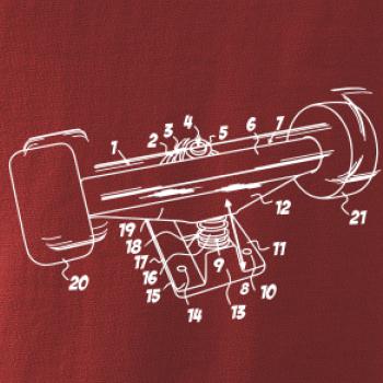 Skateboard nákres kolieska